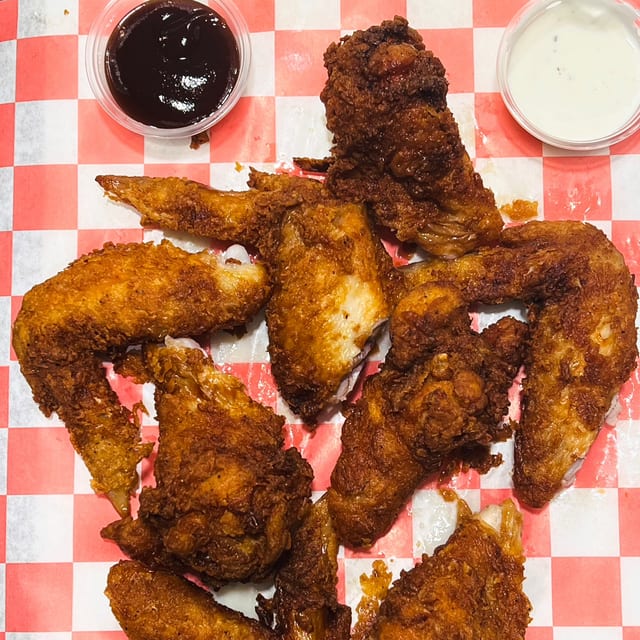 6pc Wings.