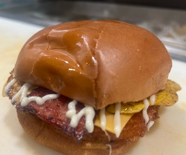 All day Breakfast Sandwich.
