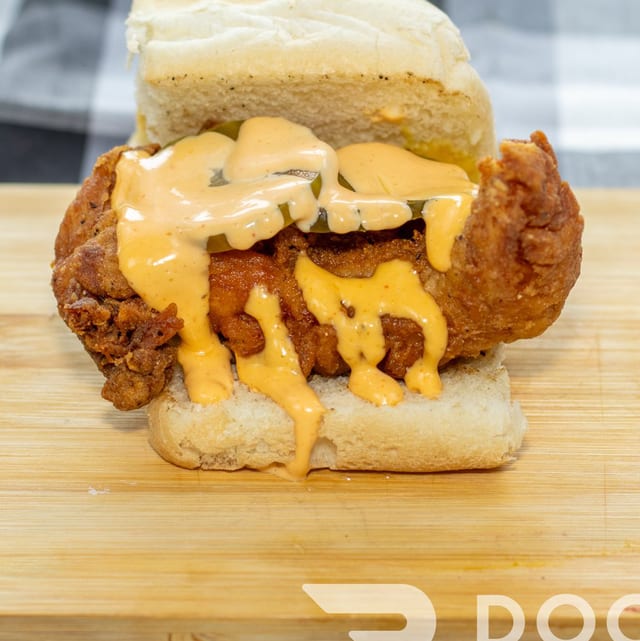 Golden Chicken Slider.