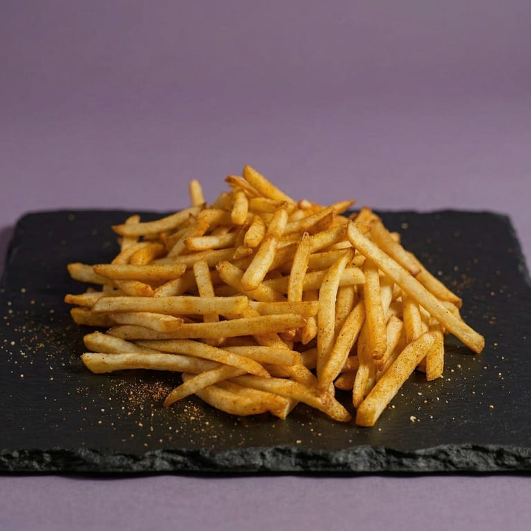 Savor our seasoned fries