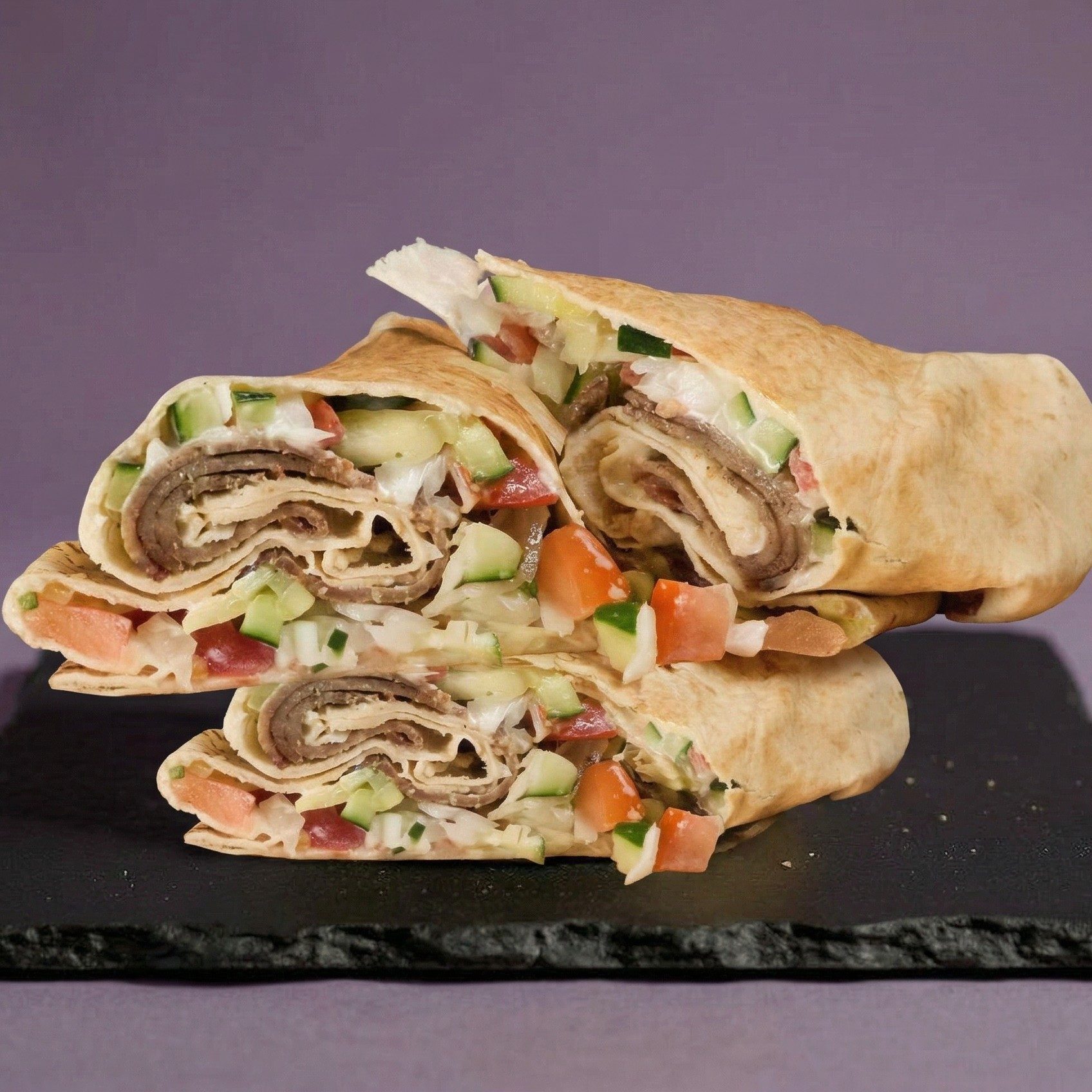 Lamb Gyro Wrap.