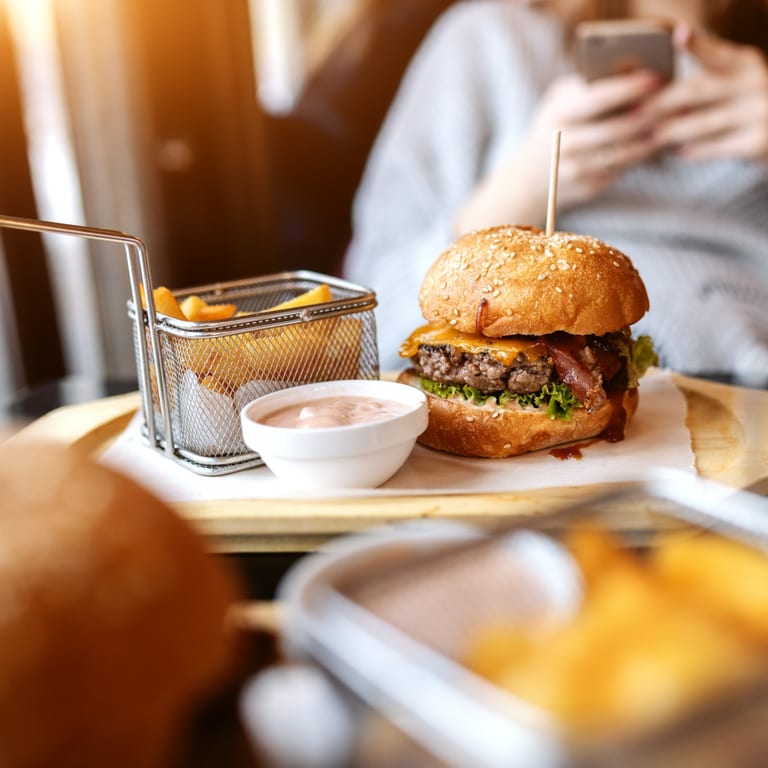 Private Dining Room at Checkmate Burgers