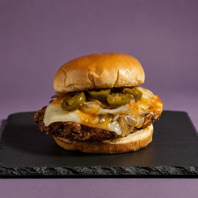 Ghost Pepper Chicken Sandwich.