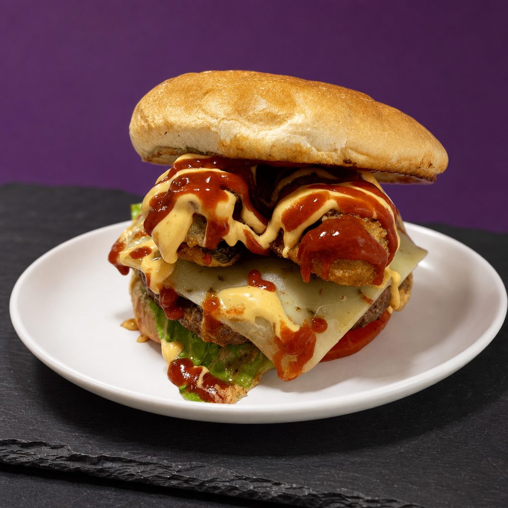 Checkmate Special Burger.