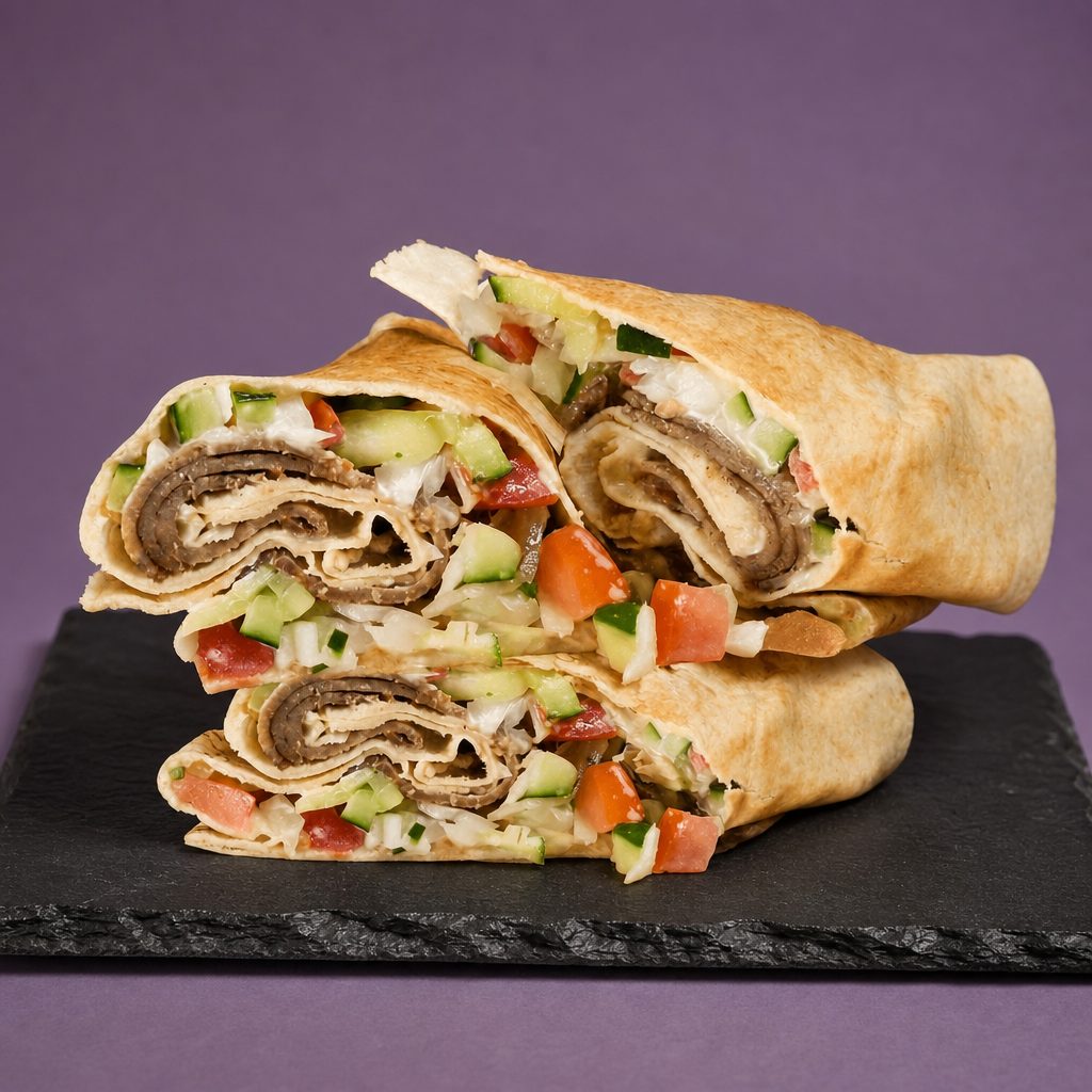 Lamb Gyro Wrap.