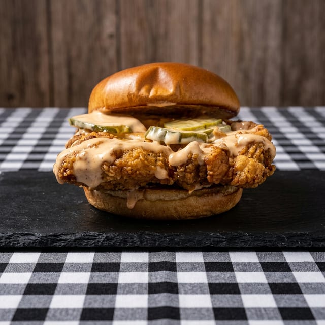Classic Chicken Sandwich.