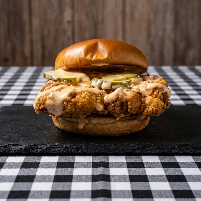 Classic Chicken Sandwich.