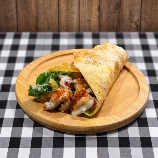 Crispy Chicken Wrap.