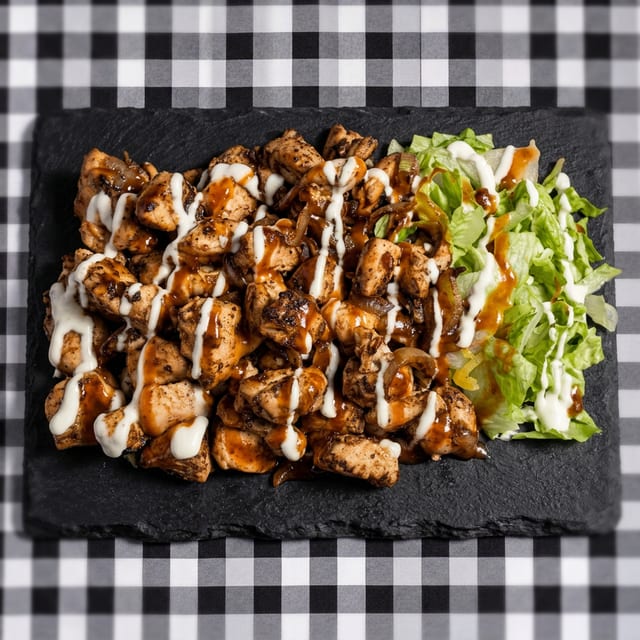 Chicken Rice Platter.