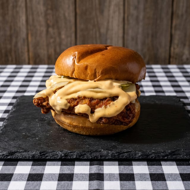 Spicy Royal Chicken Sandwich.