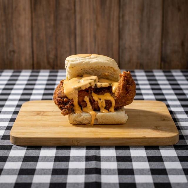 Golden Chicken Slider.